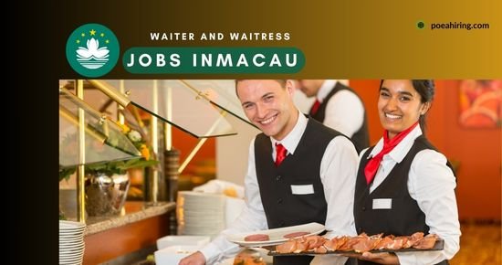 Latest Waiter And Waitress Jobs in Macau. The vacant post applies to both males & females, The firm will pay a good salary package.